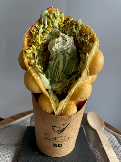 Pistazien Waffel